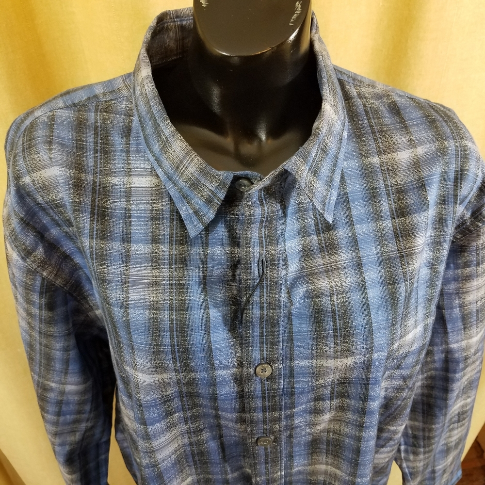 Coastaoro Button Down Plaid Shirt NWT